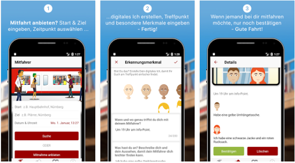 Ticketsharing Mitfahr-App Nürnberg VAG