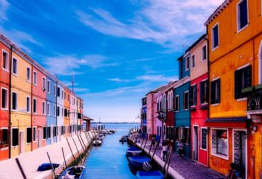 Burano, Venedig, Italien, Farben, Meer, iPhone