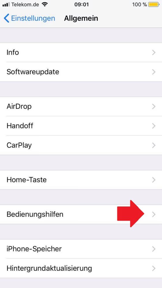 iPhone, Schwarz-Weiß-Modus, Schwarz-Weiß, Graustufen