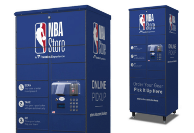 NBA Store bietet Self-Service-Schließfächer für Online-Bestellungen