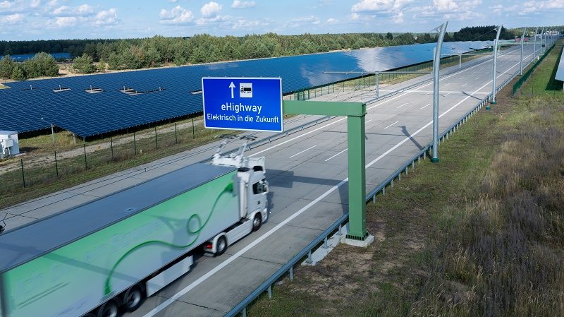 Siemens eHighway Oberleitung