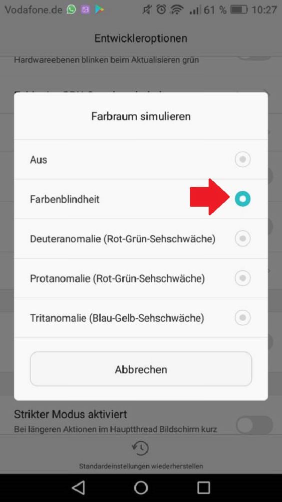 Android, Schwarz-Weiß-Modus, Huawei, Samsung, One Plus