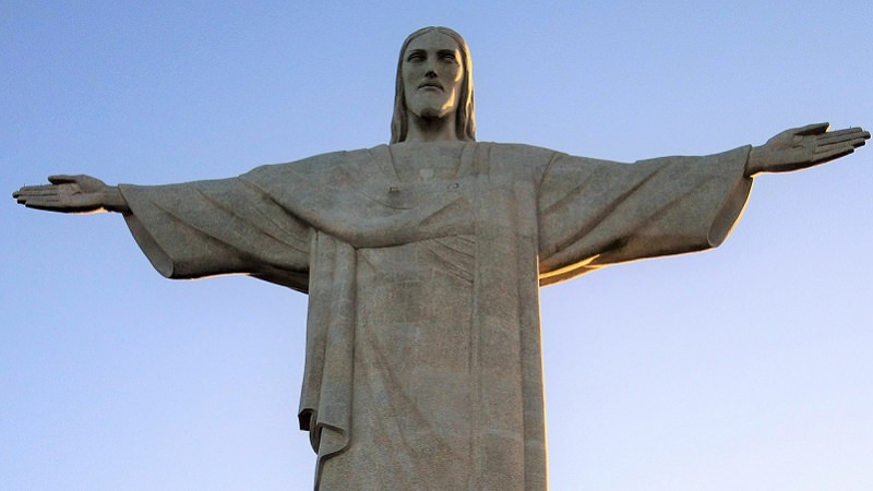 Brasilien, Rio de Janeiro, Cristo Redentor, Jesus Christus, Facebook-Boykott