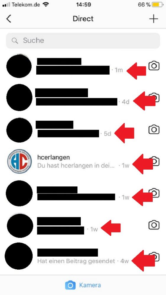 Instagram, Online-Status, Überwachung, Zuletzt Online