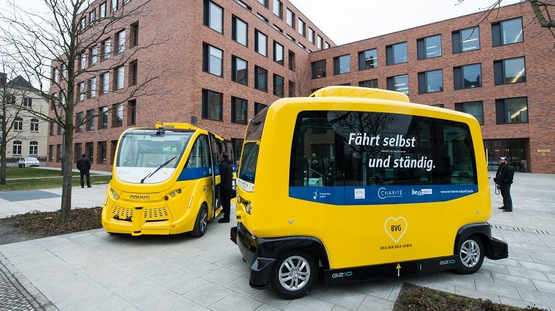 BVG autonome Minibusse Charité