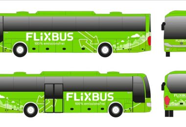 Flixbus E-Bus Modell