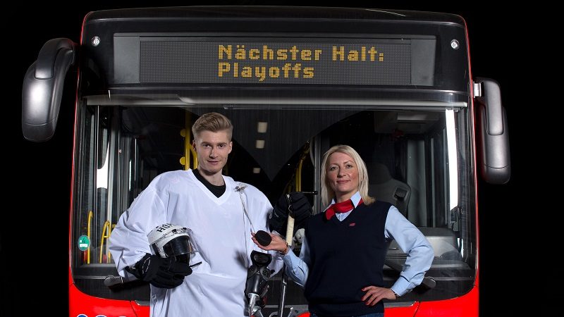 Imagekampagne Busfahrer DB Regio Nächster Halt Playoffs