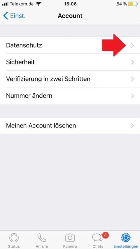 WhatsApp, WhatsApp Online-Status verbergen, Zuletzt online verbergen