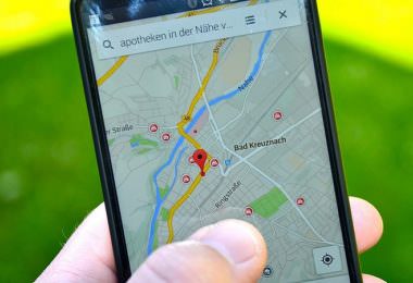 Google Maps, GPS, Maps, Standort, iPhone-Karte