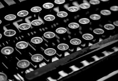 Schreibmaschine, Tastatur, Taste, Pressearbeit