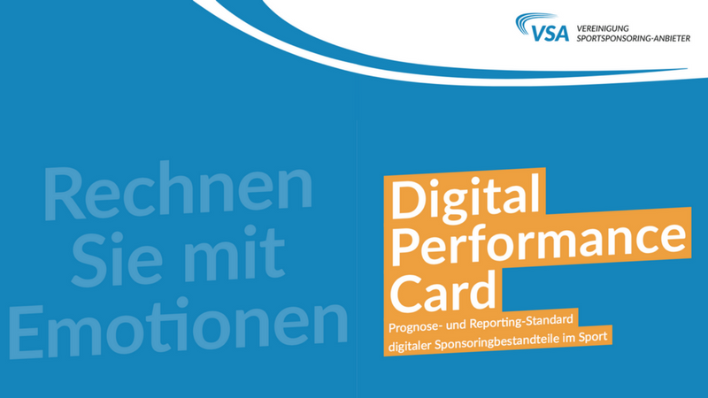 Transparentes Sportsponsoring dank Digital Performance Card?