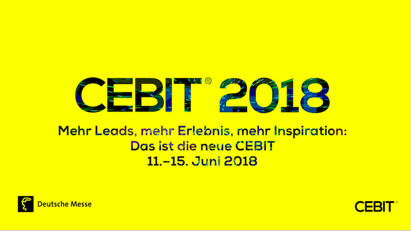 CEBIT 2018 Cover