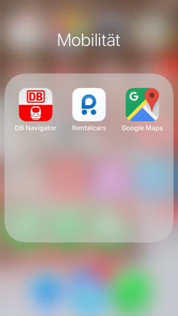 Homescreen Mobilitätsapps Dana Fischer Gaadi