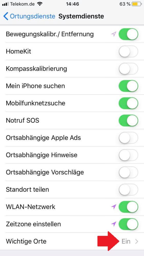 iPhone, Apple, Einstellungen, iPhone Standort deaktivieren