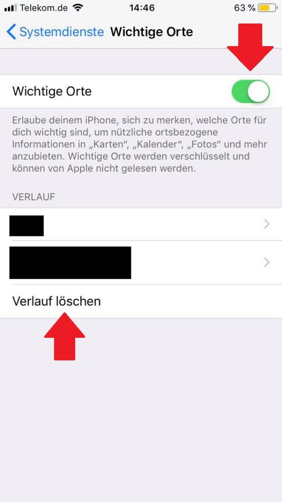 iPhone, Apple, Einstellungen, iPhone Standort deaktivieren