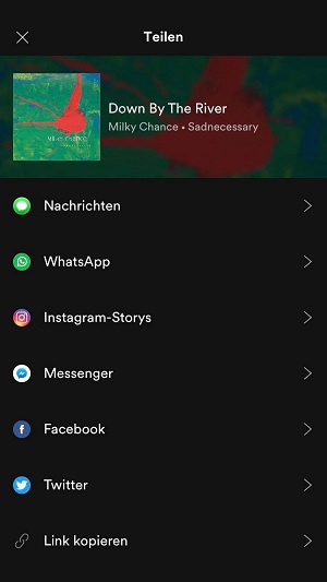 Spotify, Spotify-Songs, Instagram Stories