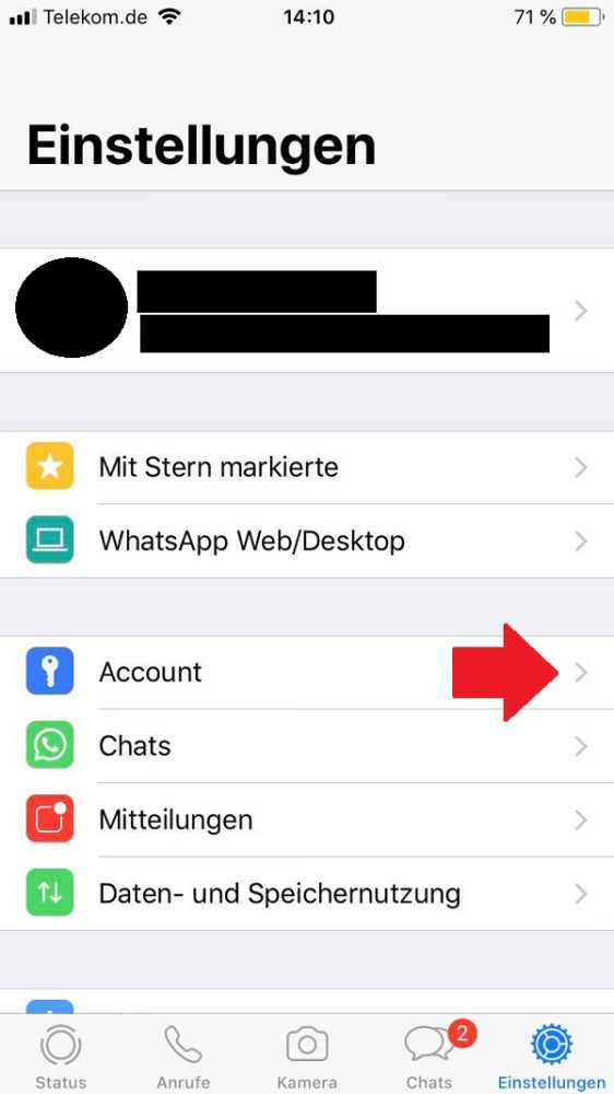 WhatsApp, WhatsApp-Daten herunterladen