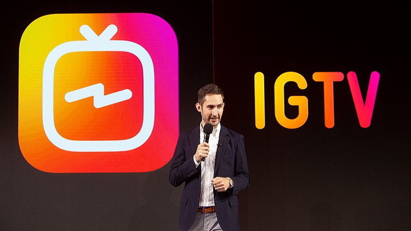 Kevin Systrom, Instagram, Instagram TV, IGTV