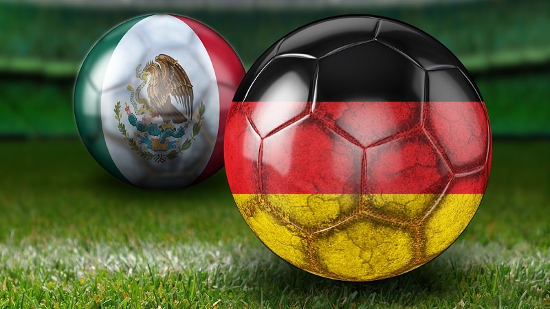 Fußball-Weltmeisterschaft, WM 2018, Deutschland gegen Mexiko, #GERMEX