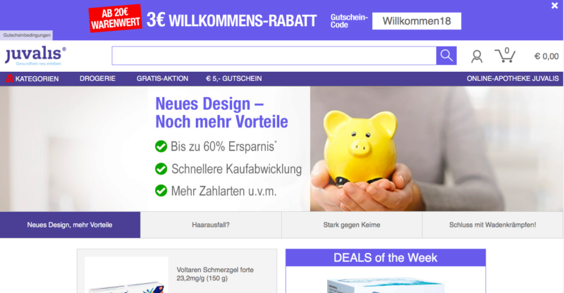 Juvalis Online Apotheke