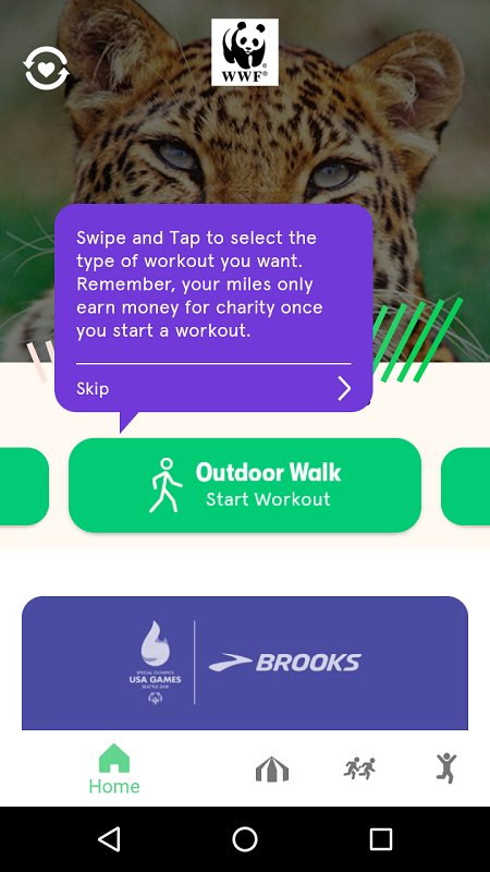 Charity Miles App