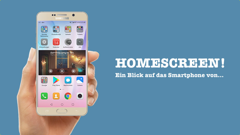 Stephanie Kowalski, Homescreen, Android