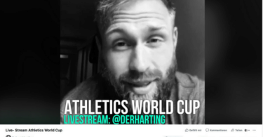 Robert Harting überträgt Athletics World Cup auf Facebook Live