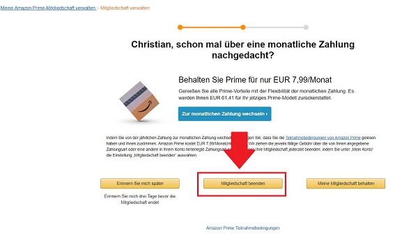 Amazon, Amazon Prime, Amazon Prime kündigen, Prime Abo kündigen