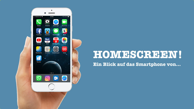 Homescreen, Dennis Hüggenberg, iPhone