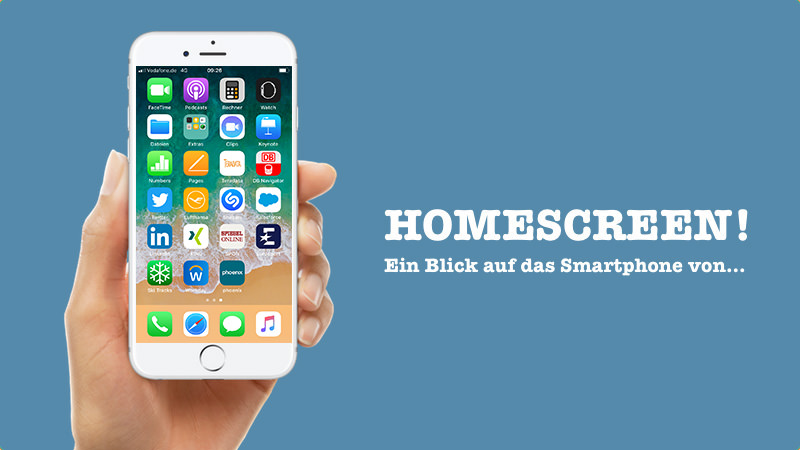 Sascha Puljic, Teradata, Homescreen, iPhone