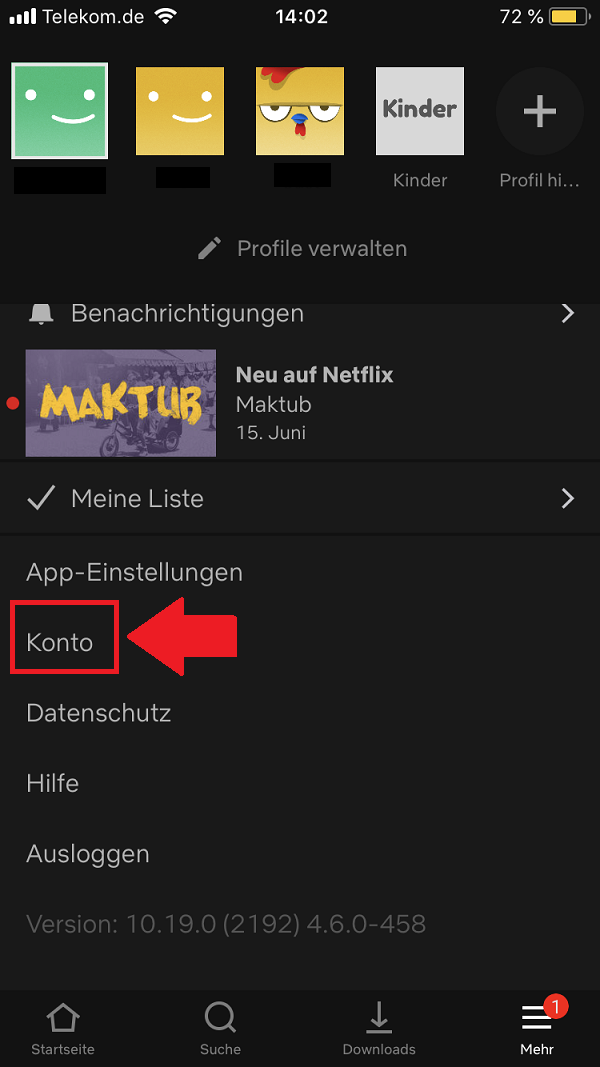 Netflix, Netflix-App, Streaming, Netflix-Abo kündigen