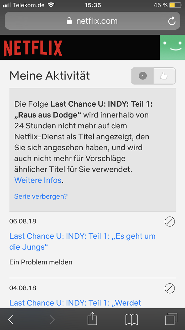 Netflix, Netflix-App, Netflix Watchlist, Bingewatchlist