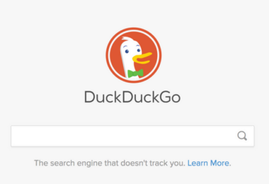 Startseite, Suchmaschine, DuckDuckGo