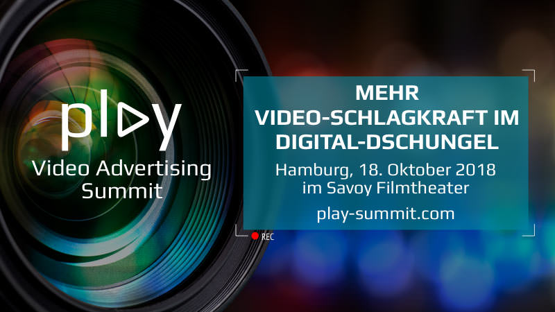 Play Video Advertising Summit, Hamburg