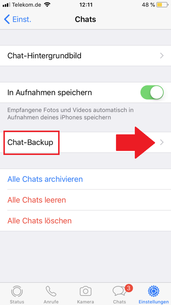 WhatsApp-Backup erstellen, WhatsApp, WhatsApp Backup erstellen, WhatsApp Backup anlegen