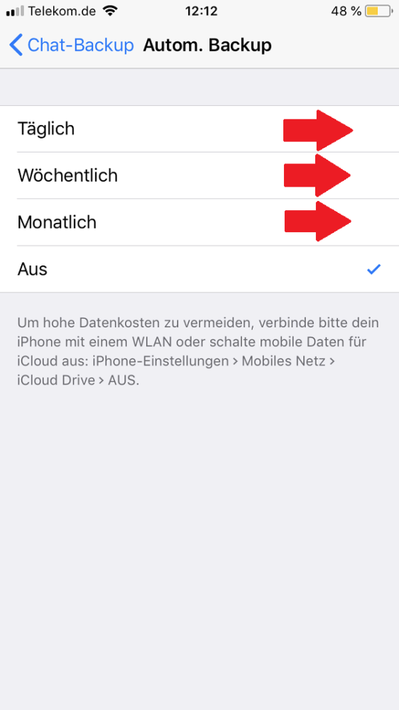 WhatsApp-Backup erstellen, WhatsApp, WhatsApp Backup erstellen, WhatsApp Backup anlegen