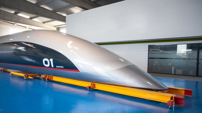 HyperloopTT Passagierkapsel Quintero One