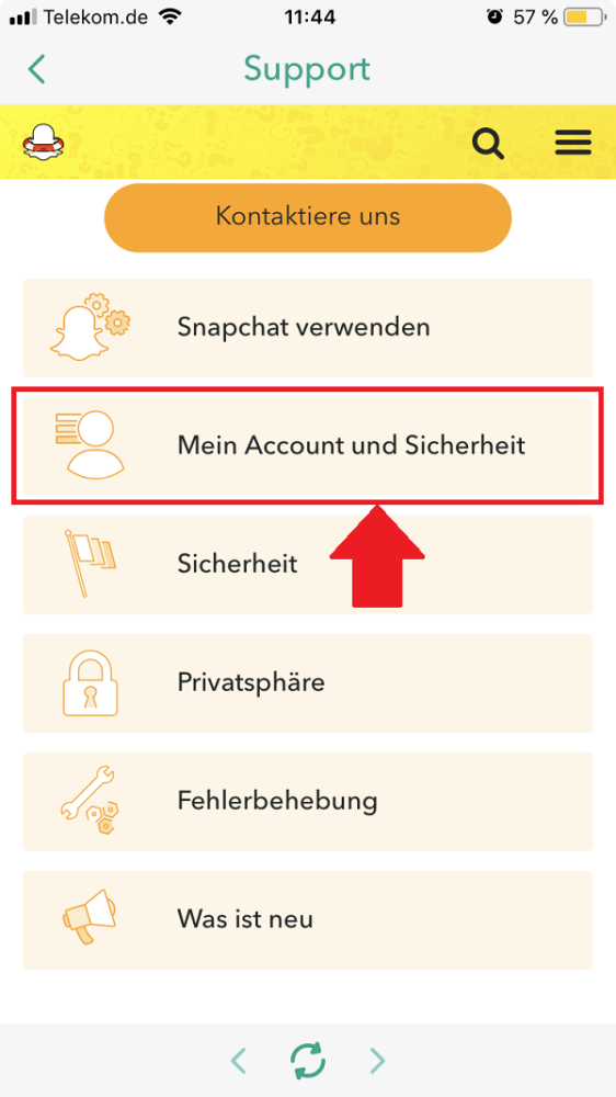 Snapchat, Snap, Snapchat löschen, Snapchat-Account löschen