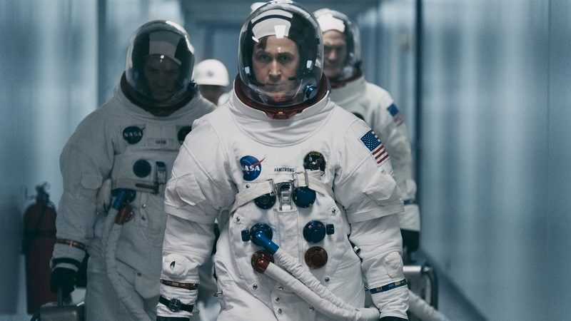 Aufbruch zum Mond Film Szene Astronauten