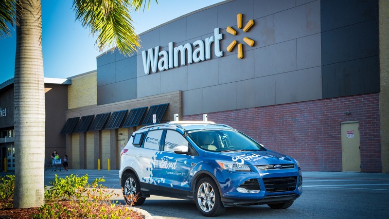 Walmart Postmates Ford autonomer Lieferdienst