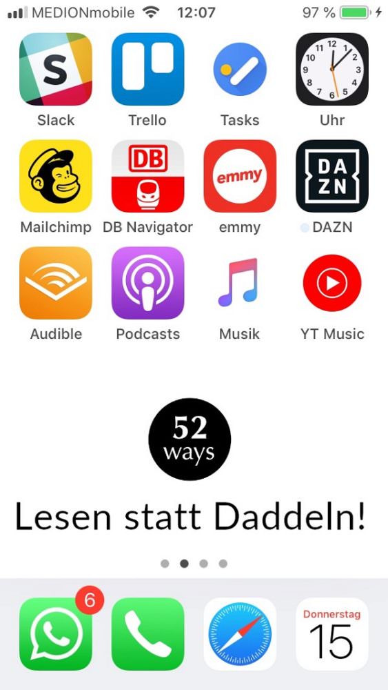 Dennis Fischer, Homescreen, Coach, Trainer, 52ways