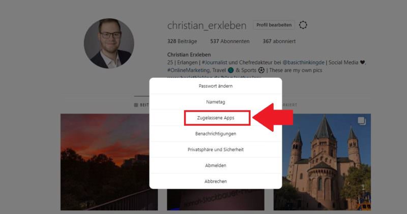 Instagram, Drittanbieter, Third Party Apps, Zugriffsrechte