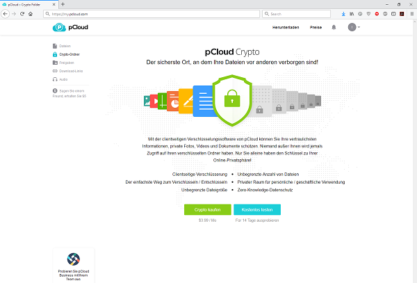 pCloud Crypto