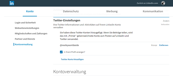 Twitter, Einstellungen, Twitter Analytics, mehr Twitter-Follower, mehr Follower auf Twitter