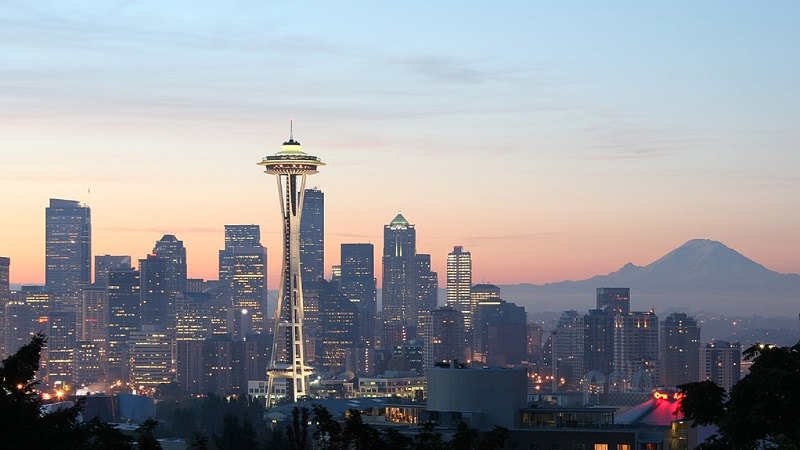 Seattle, Skyline, Headquarter, Amazon, Amazon als Arbeitgeber
