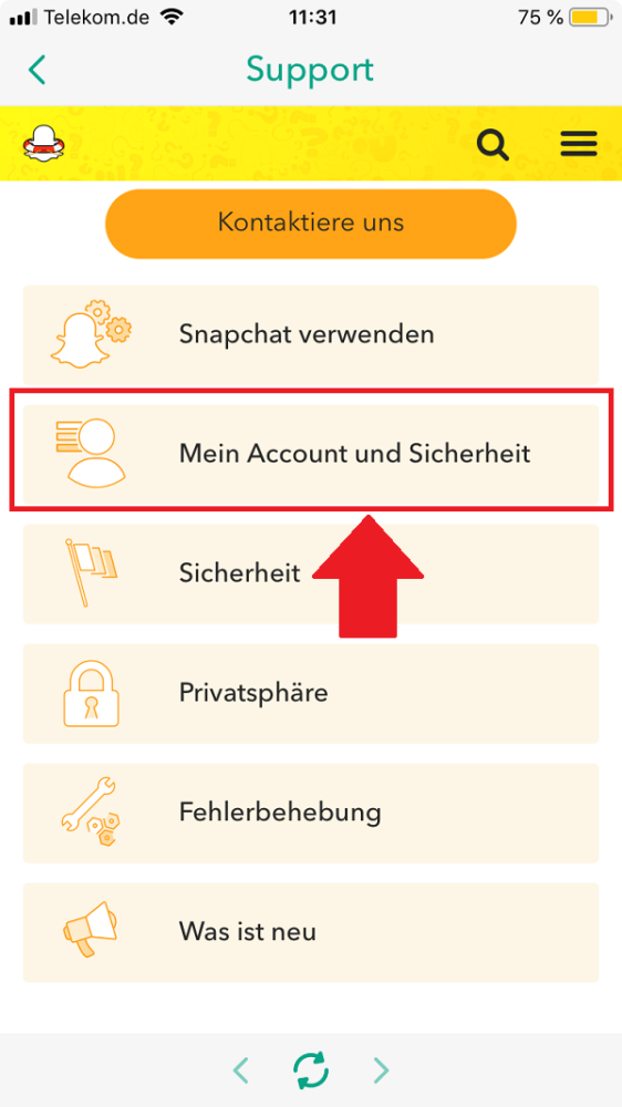 Snapchat, Messenger, DSGVO, Snapchat-Daten herunterladen, Snapchat Daten Download