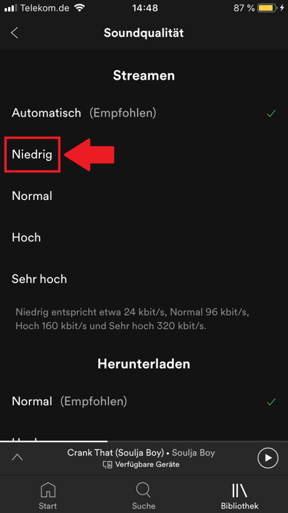 Spotify, Musik, Streaming, Musik-Streaming, Datenvolumen schonen, Datenvolumen sparen, Datenvolumen sparen bei Spotify