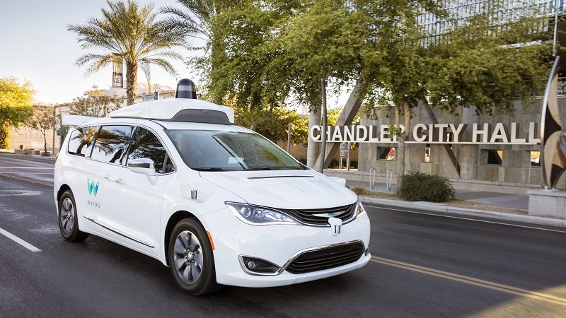 Waymo Chrsyler Minivan autonomes Fahren