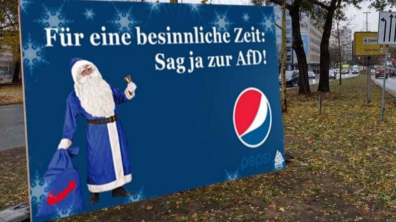 Pepsi, AfD, Alternative für Deutschland, Coca-Cola