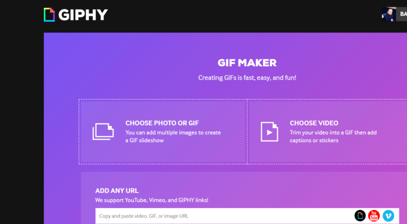 Giphy, GIF-Sticker